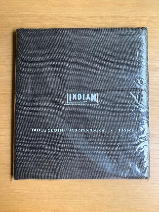 Mantel de Mesa Indian Cotton 150x150cm