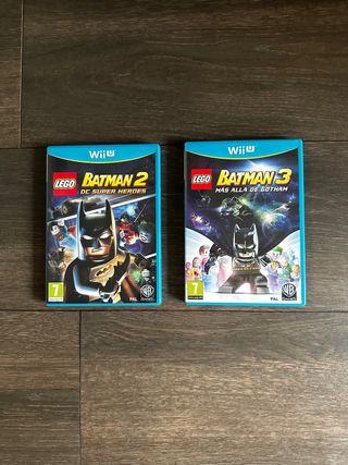 Lego Batman 2 y Lego Batman 3 Wii U