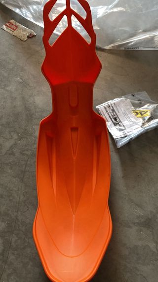 Guardabarros Supermotard Acerbi Naranja