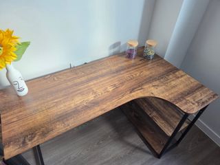 Escritorio Industrial Madera y Metal