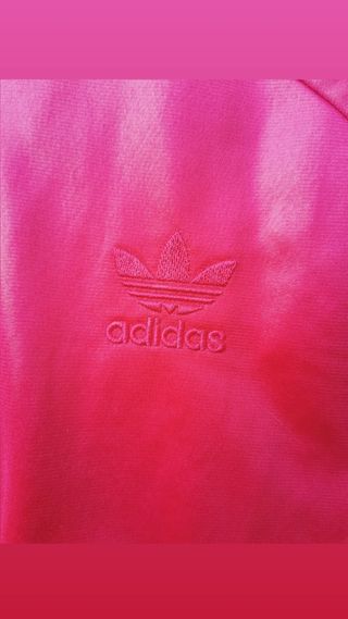 Sudadera Adidas Rosa Cremallera