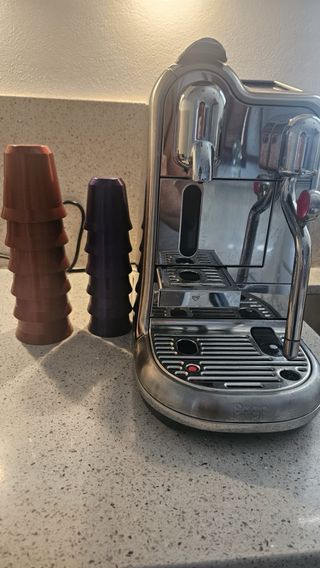 Cafetera Nespresso Creatista Pro Metal