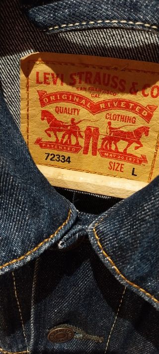 Cazadora teja Levis talla L