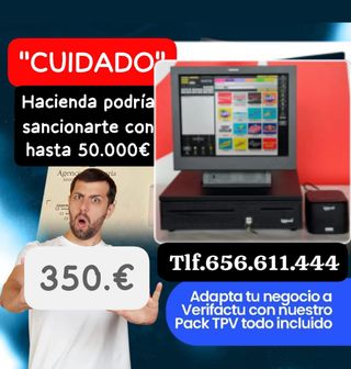 Pack TPV Verifactu todo incluido