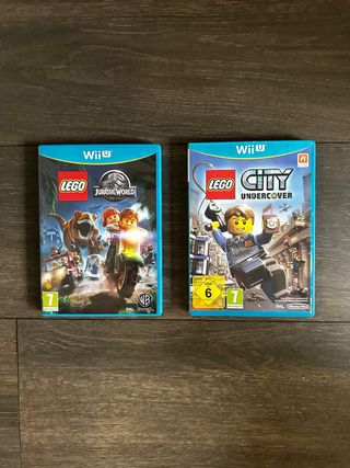 Lego City Undercover + Lego Jurassic World Wii U