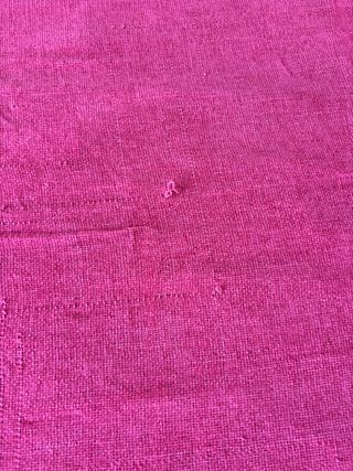 Manta de cama rosa y verde. Zara home