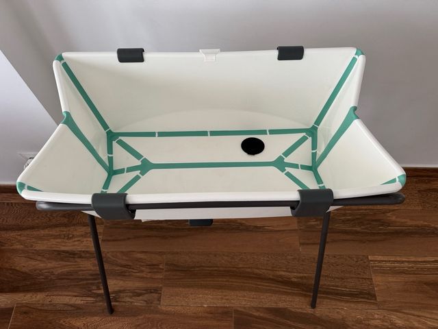 Bañera Stokke Flexibath + patas + hamaca rn