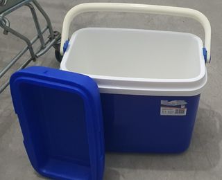 Nevera portátil 32L azul