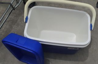 Nevera portátil 32L azul