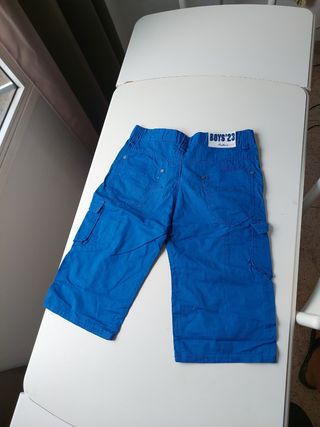 Pantalones cortos MINI TONG BOY azules