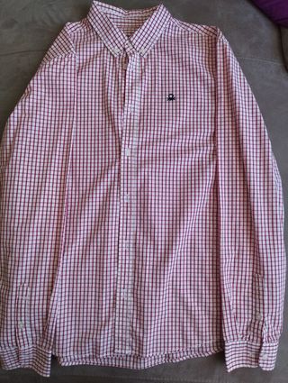 Camisa cuadros Benetton niño roja
13-14 años,170cm