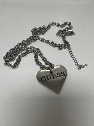 Colgante Guess Corazón Acero Inoxidable