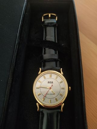 Reloj de pulsera negro