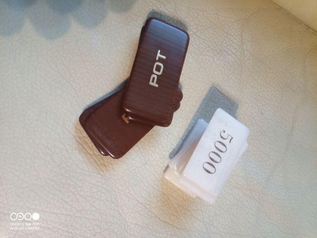 Set di fiches per giochi da tavolo