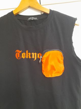 Camiseta sin mangas Tokyo XL