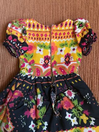 Vestido Nancy De Largo Flores