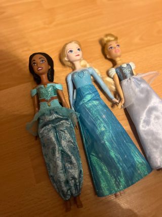 Lote 3 Princesas Disney