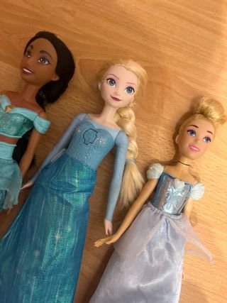 Lote 3 Princesas Disney