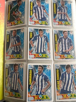 Álbum Adrenalyn XL 2016-17 Completo(579 cromos)