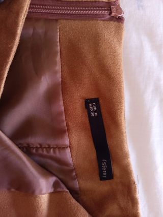Falda Sfera efecto piel Talla XS