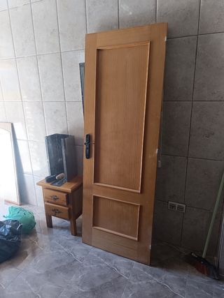 Puerta de madera