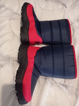 Botas de Nieve Fila Azul y Rojo n° 38