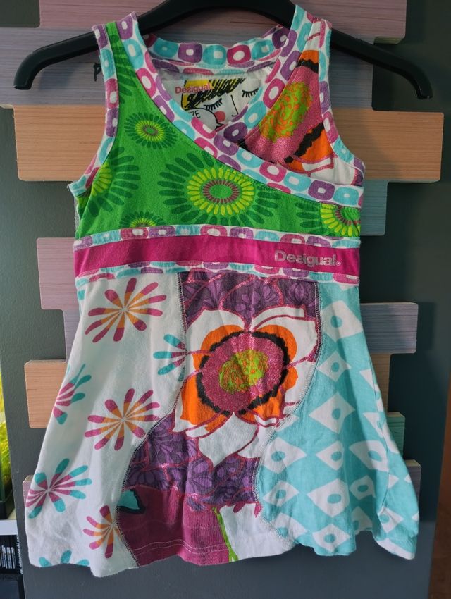 Vestido Desigual Multicolor