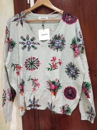 Jersey Desigual Mujer Nuevo Talla L