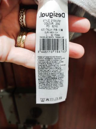 Jersey Desigual Mujer Nuevo Talla L