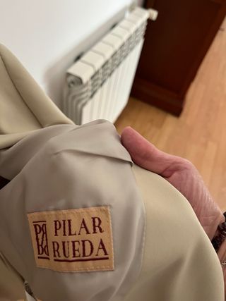 Traje de chaqueta beige