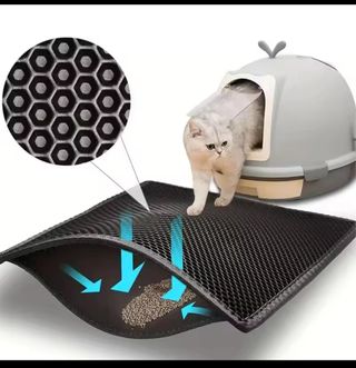 Alfombra Atrapa Arena Gato