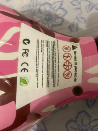 Hoverboard Camuflaje Rosa
