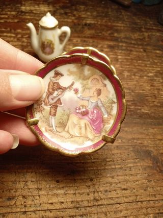 Miniatura Porcellana Limoges Francese
