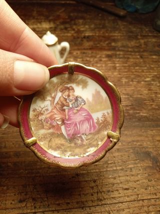 Miniatura Porcellana Limoges Francese