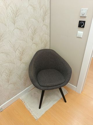 Sillón moderno tela