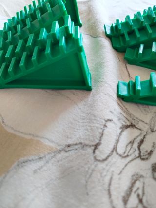 10 Cuñas Escalada Scalextric SCX Triang