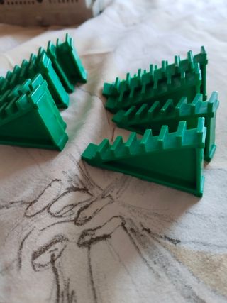 10 Cuñas Escalada Scalextric SCX Triang