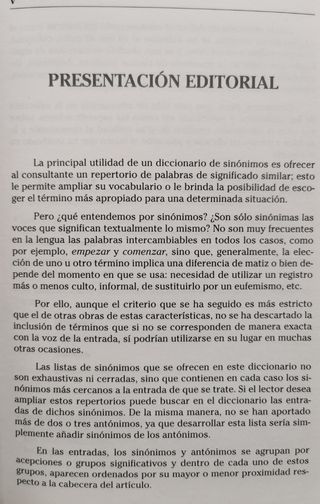 Diccionario de sinónimos y antónimos (Spanish E...