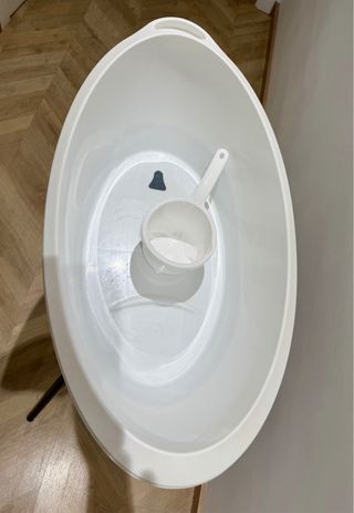 Bañera ergonómica para bebé moderna