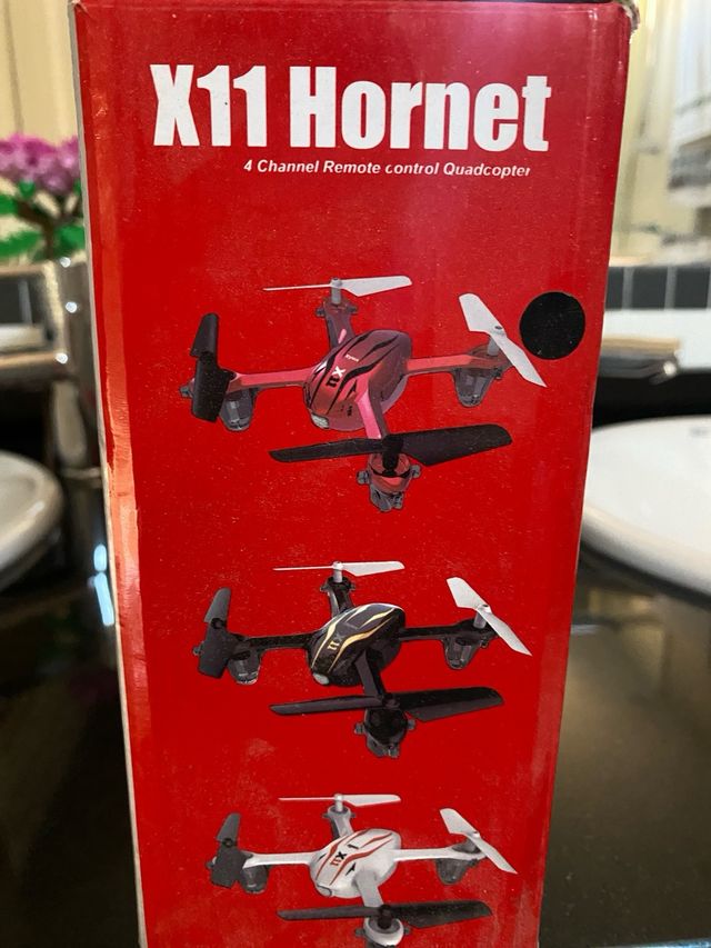 Mini Drone Syma X11 Hornet Cuadricóptero Rojo