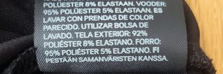 Top negro escote cowl