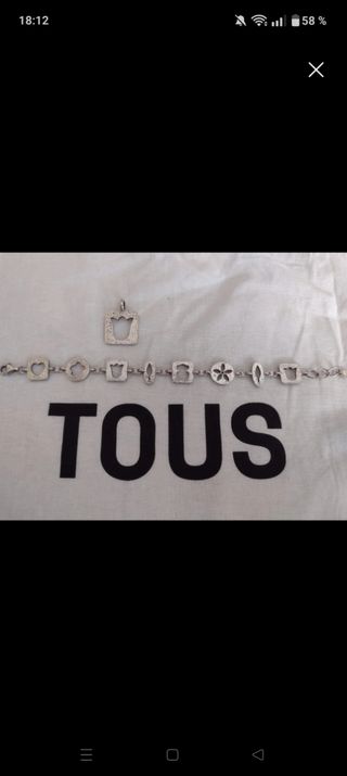Pulsera 55€ y colgante Tous Viking 