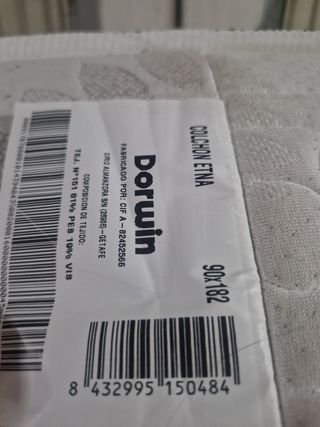 Colchón viscoelástico 90x182