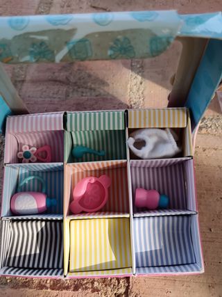 Nancy y bebé en carrito de la compra