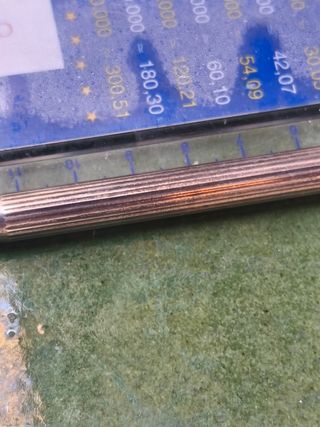 Bolígrafo metálico plateado LOWARA