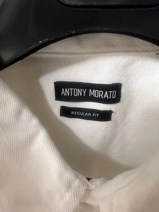 Sobrecamisa Antony Morato. Blanco. Nuevo. Talla 50