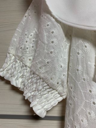Mono corto blanco talla M