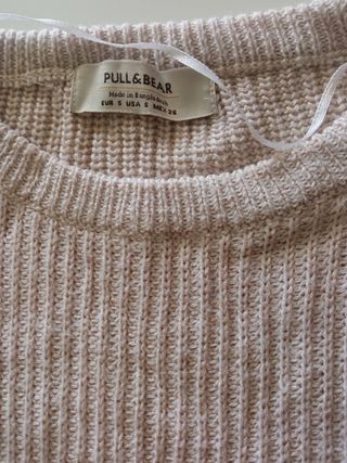 Jersey Pull&Bear beige talla S. 