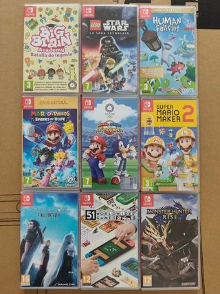 (25€ ciascuno) Giochi per Nintendo Switch