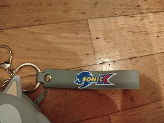 Monedero Sonic X infantil gris